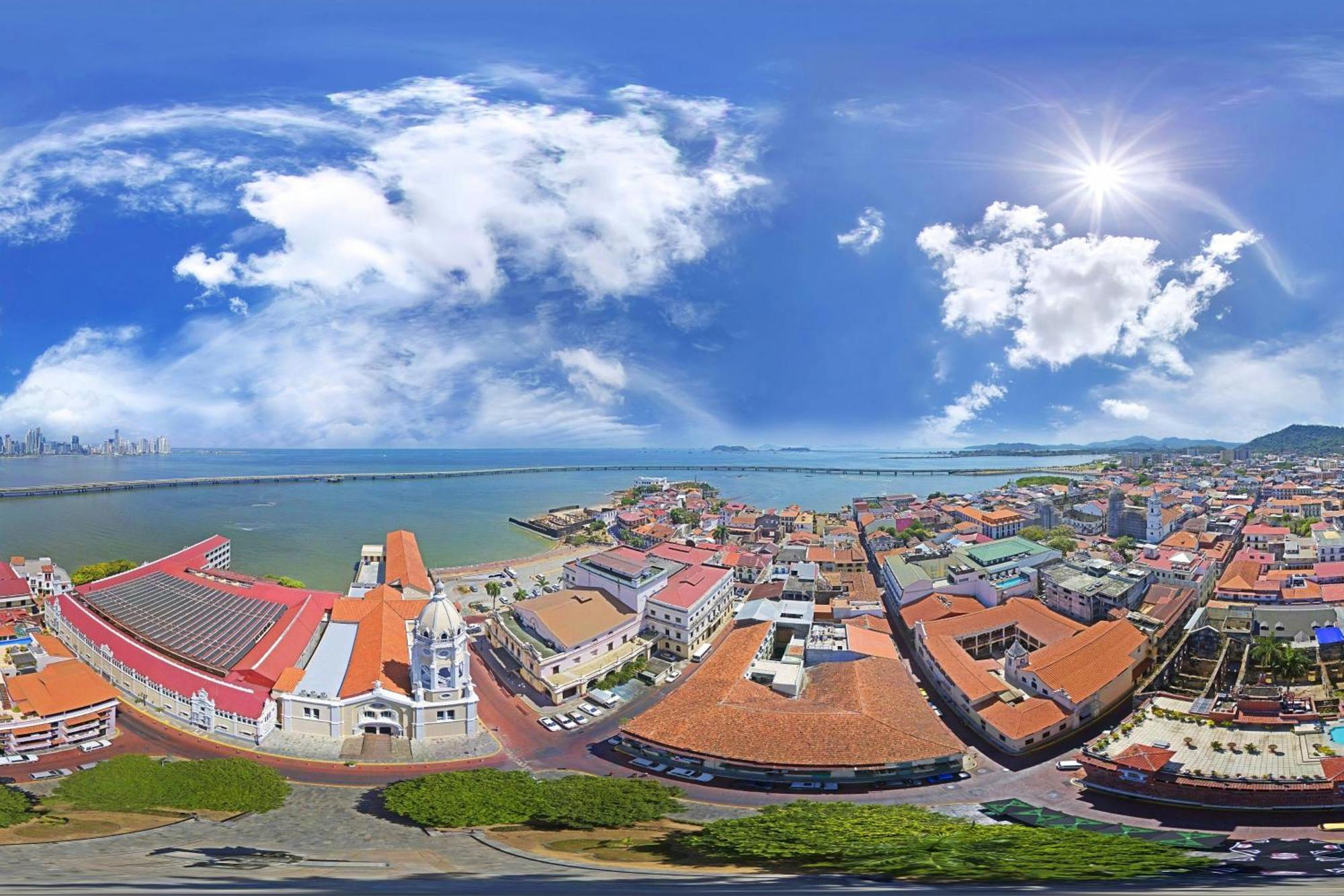 Готель Jw Marriott Panama Екстер'єр фото Aerial view of the town