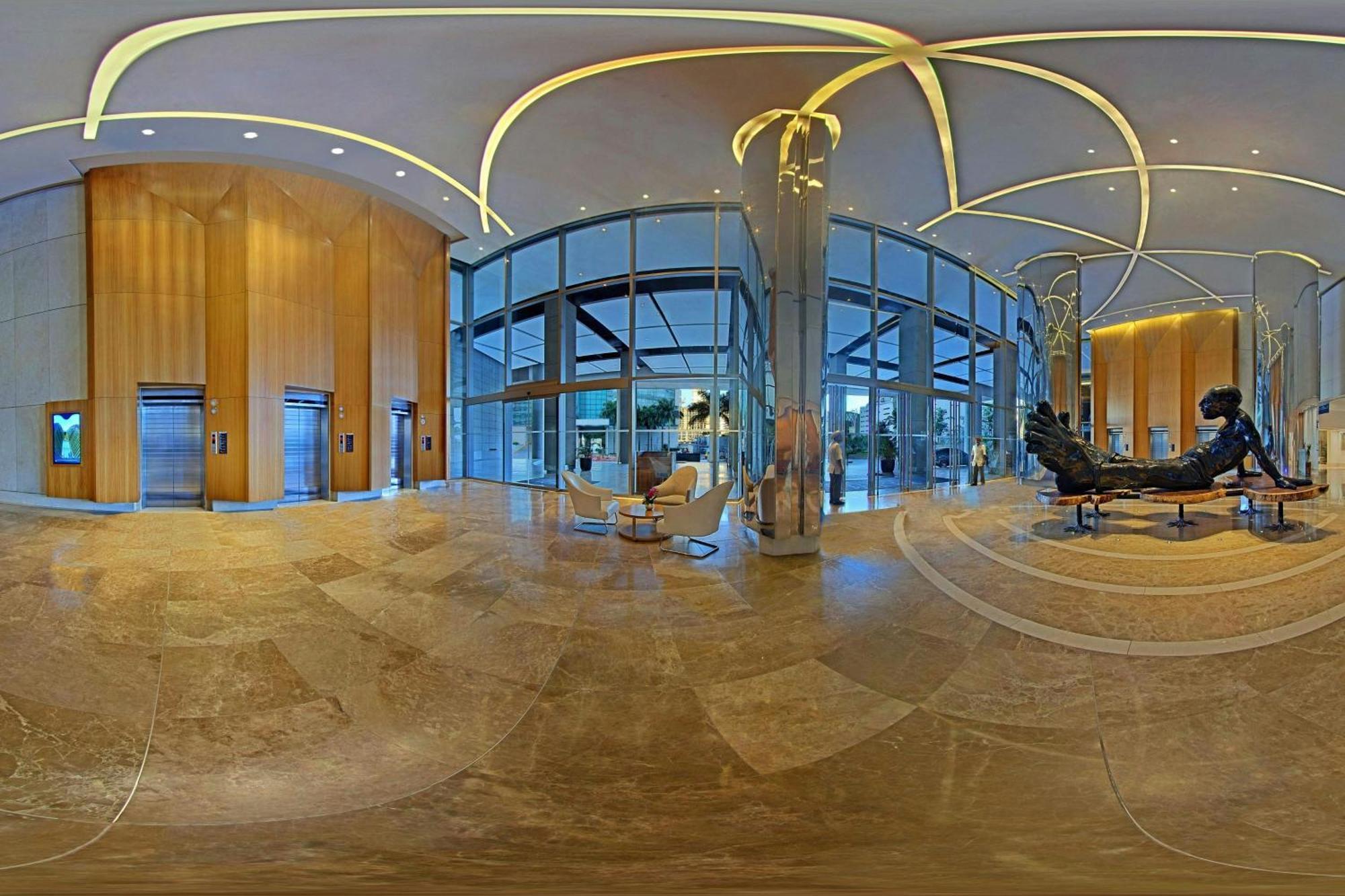 Готель Jw Marriott Panama Екстер'єр фото The lobby of the hotel